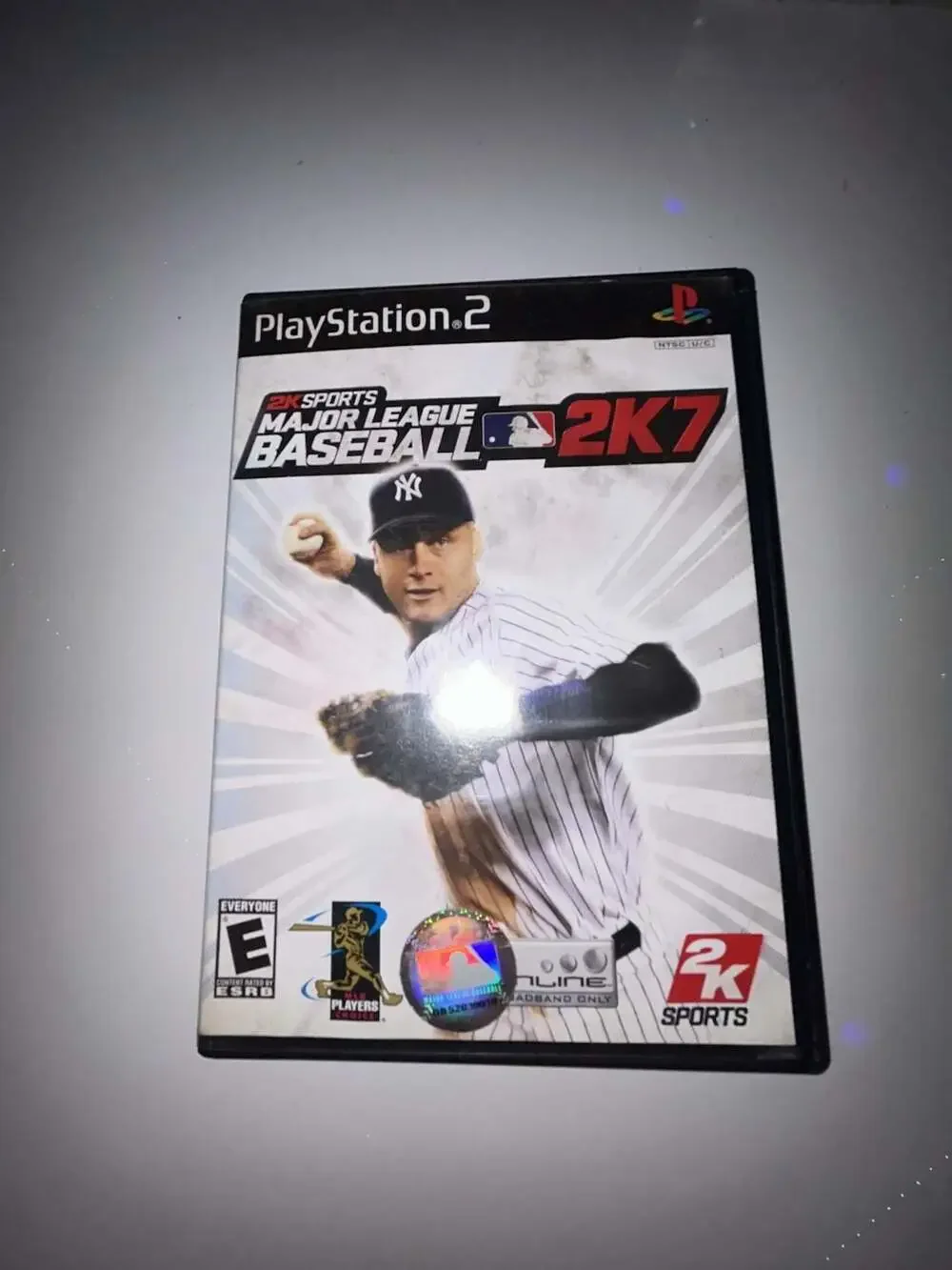 Major League Baseball 2K7 PS2 PlayStation 2 - Game & Case No Manual 710425371240